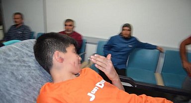 Evine gittiği arkadaşının köpeği tarafından ısırılan çocuk yaralandı