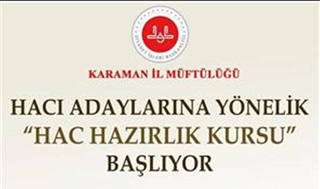 Hac Hazırlık Kursu Başlıyor