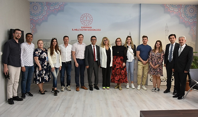 İl Müdürü Çalışkan Avrupalı Eğitimcileri Ağırladı