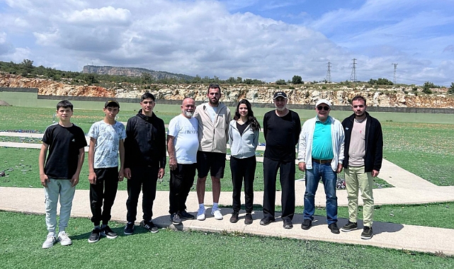 Karaman Havalı Tabanca ve Trap Takımı Mersin’den Madalyalarla Döndü