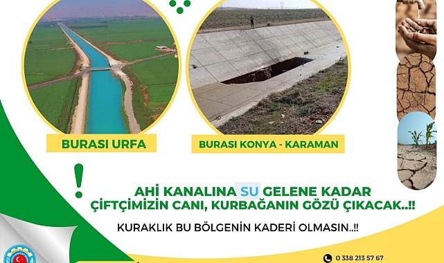 Karaman ve Konya Ovasına su gelecek mi?