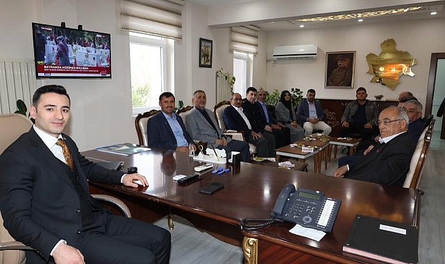 Kazımkarabekir bayramlaştı