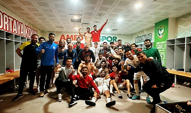 Lider Amedspor-GMG Kastamonuspor ile arasındaki farkı 3'e çıkardı
