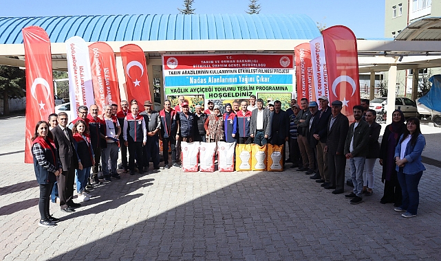 Take Projesi İle %75 Hibeli Yağlık Ayçiçek Tohumu Dağıtıldı
