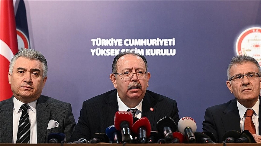 YSK Başkanı Yener, kesin olmayan seçim sonuçlarını açıkladı: