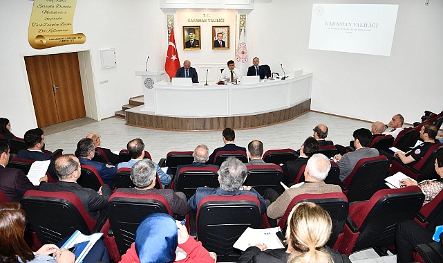 İl İdare Şube Başkanları Toplantısı Yapıldı 