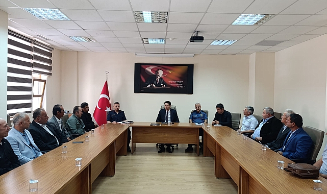 Kaymakam Erdoğan Muhtarlarla Buluştu
