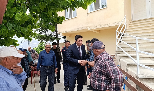 Kaymakam Erdoğan Pınarönü Köyünde vatandaşın sorunlarını yerinde dinledi