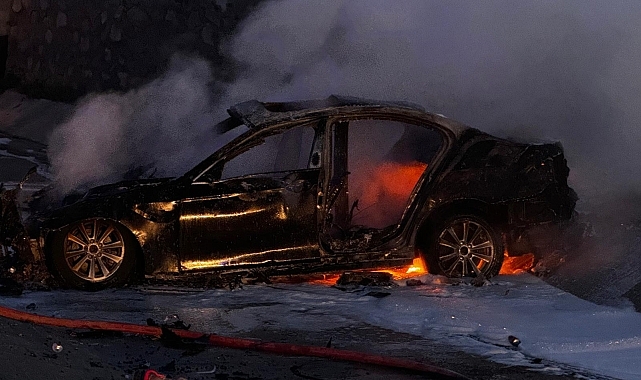 Otomobilin devrildiği kazada 6 kişi yaralandı