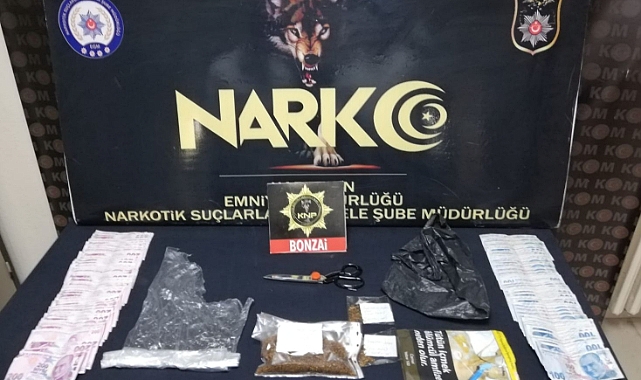 Karaman'daki uyuşturucu operasyonunda 2 kişi tutuklandı