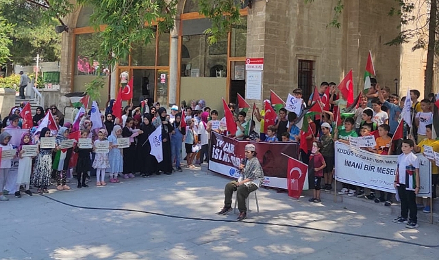 AGD öğrencileri Filistin için konuştu: "Oyun oynamak için değil, Oyunu bozmak için buradayız!"