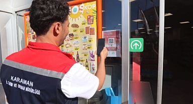Gıda denetimlerinde "karekod" dönemi başladı