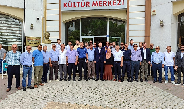 Kaymakam Erdoğan muhtarlarla buluştu