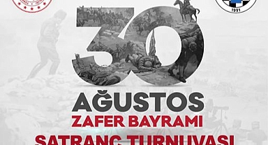 Zafer Bayramı Satranç Turnuvası düzenlenecek