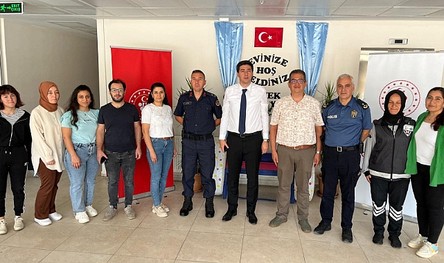 Kaymakam Erdoğan Ermenek KYK Yurt Müdürlüğü’nü ziyaret etti