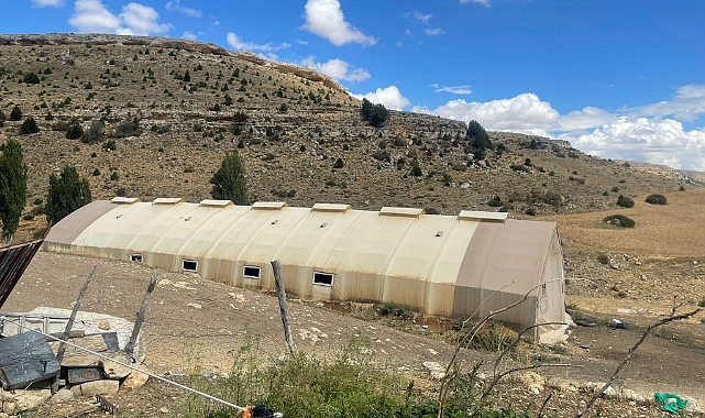 Taşeli'de Portatif Ağıl ve Çoban Barınakları üreticiye teslim edildi