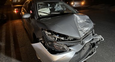3 otomobilin çarpıştığı kazada 7 kişi yaralandı
