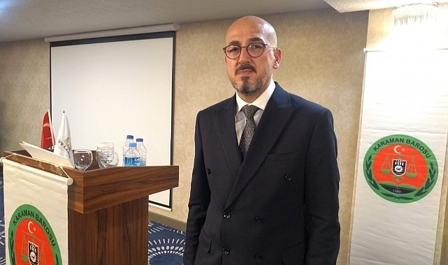 Karaman Barosu'nun 19. Genel Kurulu Cumartesi günü