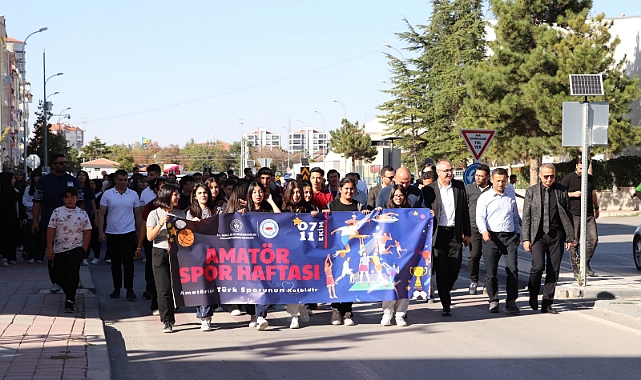 Karaman'da Amatör Spor Haftası Etkinliği Düzenlendi