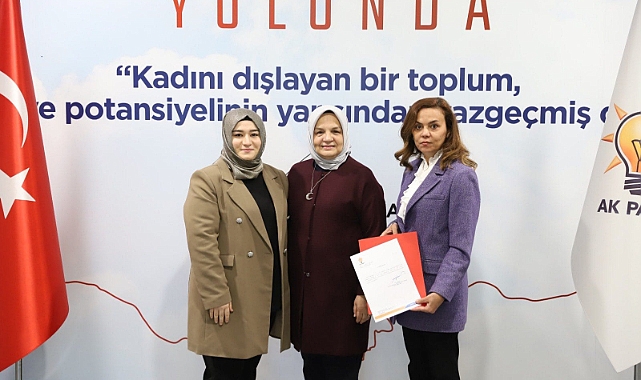 AK Parti Kadın Kolları'nda Bayrak Değişimi
