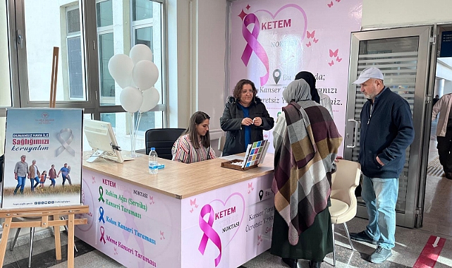 Hastanede KETEM Temas Noktası Standı Kuruldu