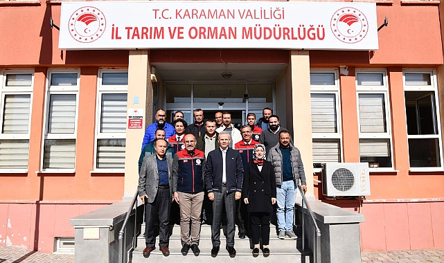 Vali Çiçekli'den İl Tarım ve Orman Müdürlüğüne Ziyaret