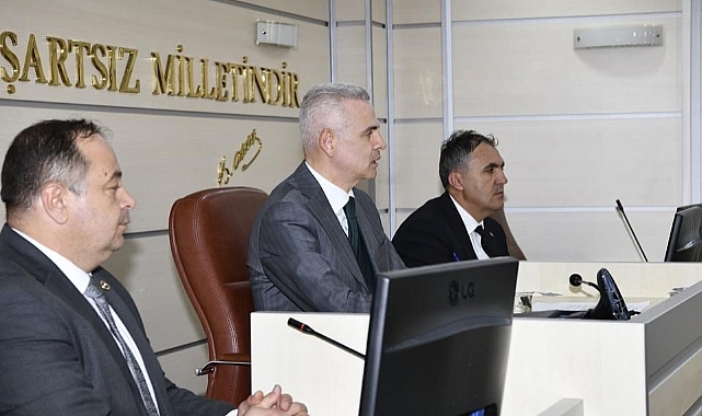 Vali Çiçekli İl Genel Meclisinin toplantısına katıldı
