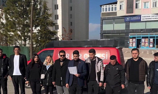 CHP Karaman Gençlik Kolları’ndan KYK Burslarına Tepki