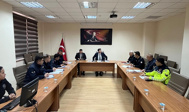 Ermenek'te Güvenlik, Asayiş ve Koordinasyon Toplantısı Gerçekleştirildi