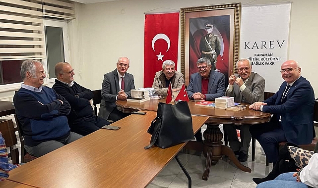Karamanlı yazarlar KAREV'in konuğu oldu