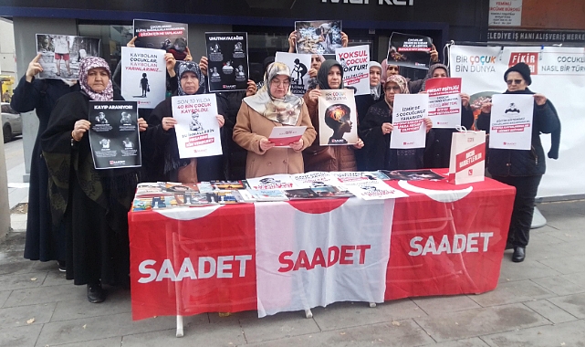 S.P. Kadın Kolları; “Çocuklar İçin Güvenli Bir Türkiye Mümkün”