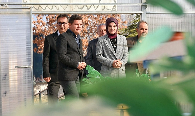 "Tarım Engel Tanımaz" Projesi Serası Ziyaret Edildi