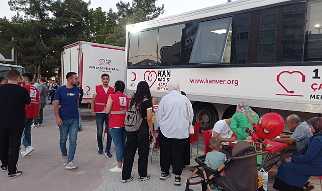 Türk Kızılay Karaman'da Kan Bağışı Kampanyası Düzenliyor