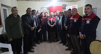 Damlapınar köyünde akşam buluşması gerçekleştirildi 