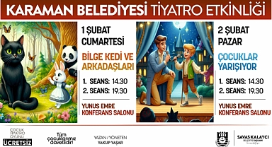 Karaman Belediyesi'nden Çocuklara Yarıyıl Tatili Hediyesi