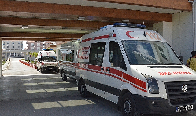 Karaman'da ambulans şoförlerinin zamanla yarışı: 6 dakikada vakaya ulaşıyorlar