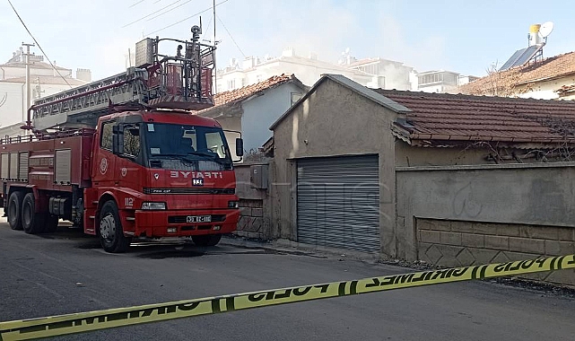 Karaman'da evde çıkan yangın söndürüldü