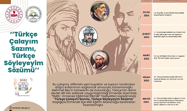 “Türkçe çalayım sazımı, türkçe söyleyeyim sözümü” proje tanıtım toplantısı yapıldı