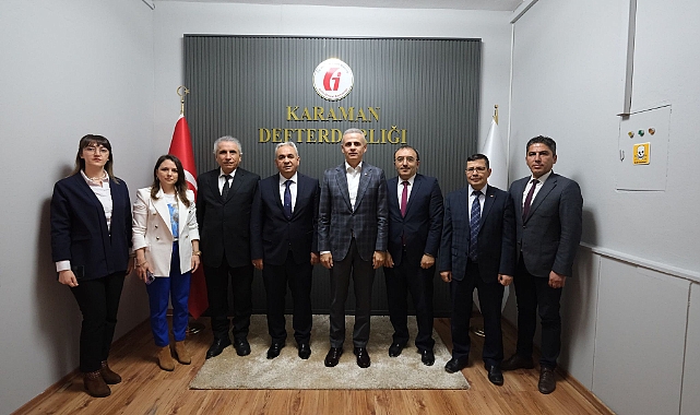 Vali Çiçekli’den Karaman Defterdarlığı’na Ziyaret