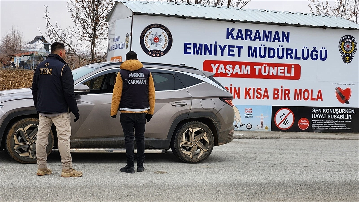 Yılbaşı Gecesi Karaman'da 2223 Kişi Sorgulandı, 47 İşyeri Denetlendi