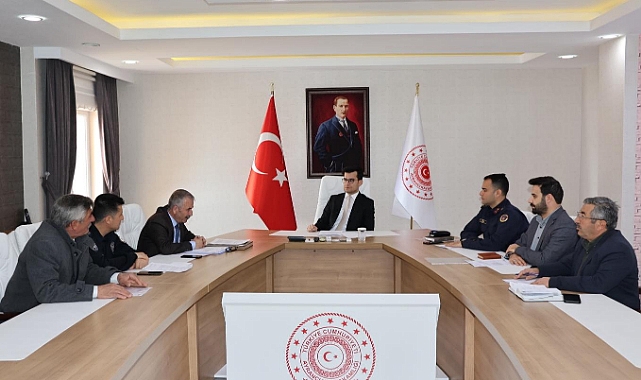 Ayrancı Kaymakamı İlkay İlk Toplantısını Yaptı