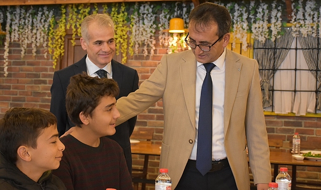 İl Müdürü Mehmet Çalışkan, LGS Hazırlık Öğrencileriyle Kahvaltıda Buluştu