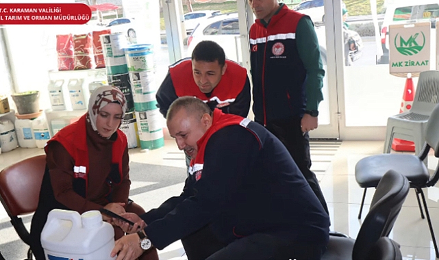 İlaç ve Gübre Bayileri Denetleniyor