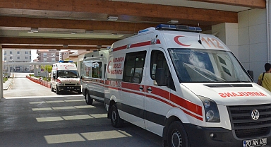 İşyerinde baygınlık geçiren 4 kişi tedavi altına alındı