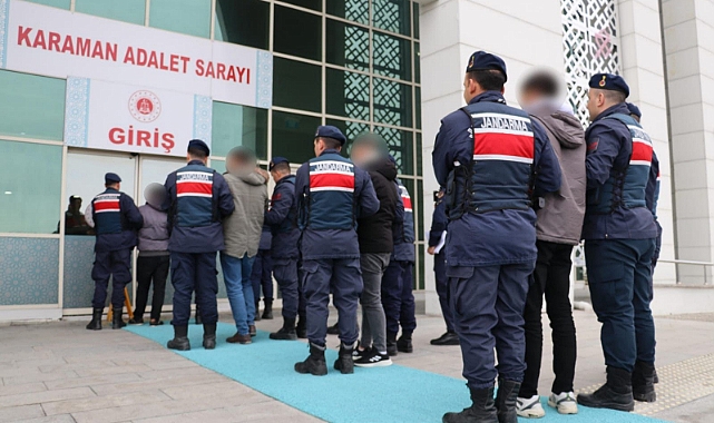 Karaman'da çeşitli suçlardan aranan 4 hükümlü yakalandı
