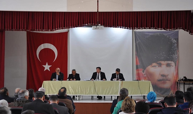 Kaymakam Erdoğan, Muhtarlarla Biraraya Geldi