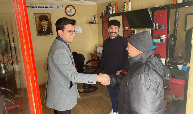 Kaymakam İlkay esnafları ve kurumları ziyaret etti
