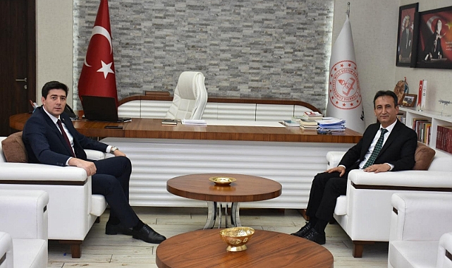 Kaymakamdan İl Müdürlerine ziyaret