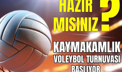 Kaymakamlık Voleybol Turnuvası Düzenlenecek