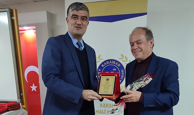 Meslekte 30 yılını dolduranlar plaketle ödüllendirildi